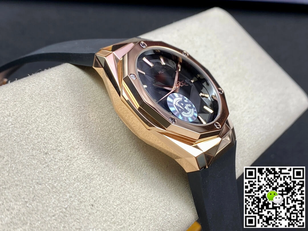 Hublot Classic Fusion 550.OS.1800.RX.ORL19 APS Factory 1:1 Best Edition Replica Watch Black Rubber Strap
